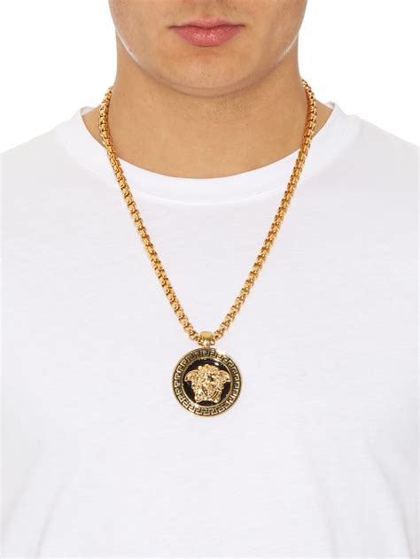 men versace necklace|versace necklace real.